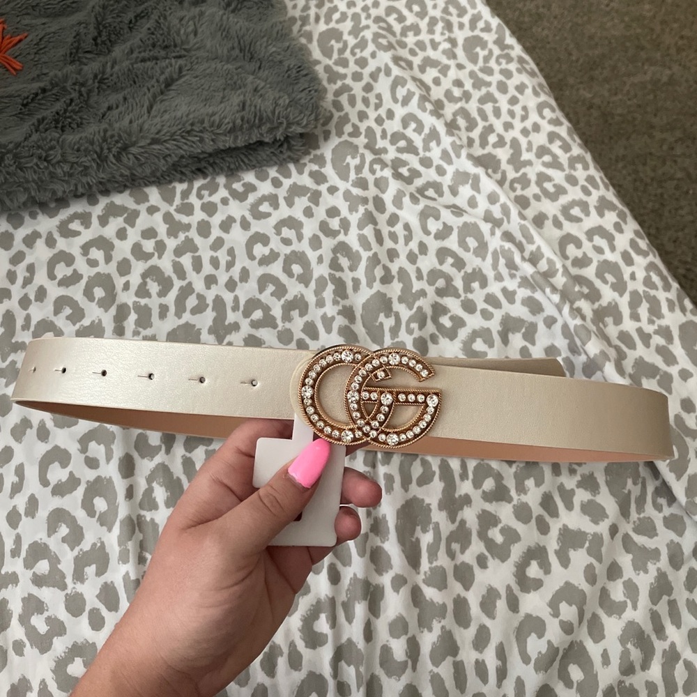 Rhinestone belt